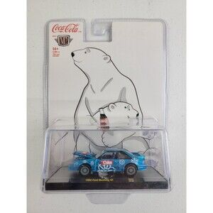 2024 M2 Machines Christmas 1988 Ford Mustang GT Sk09 Coca Cola Toy Vehicle NEW